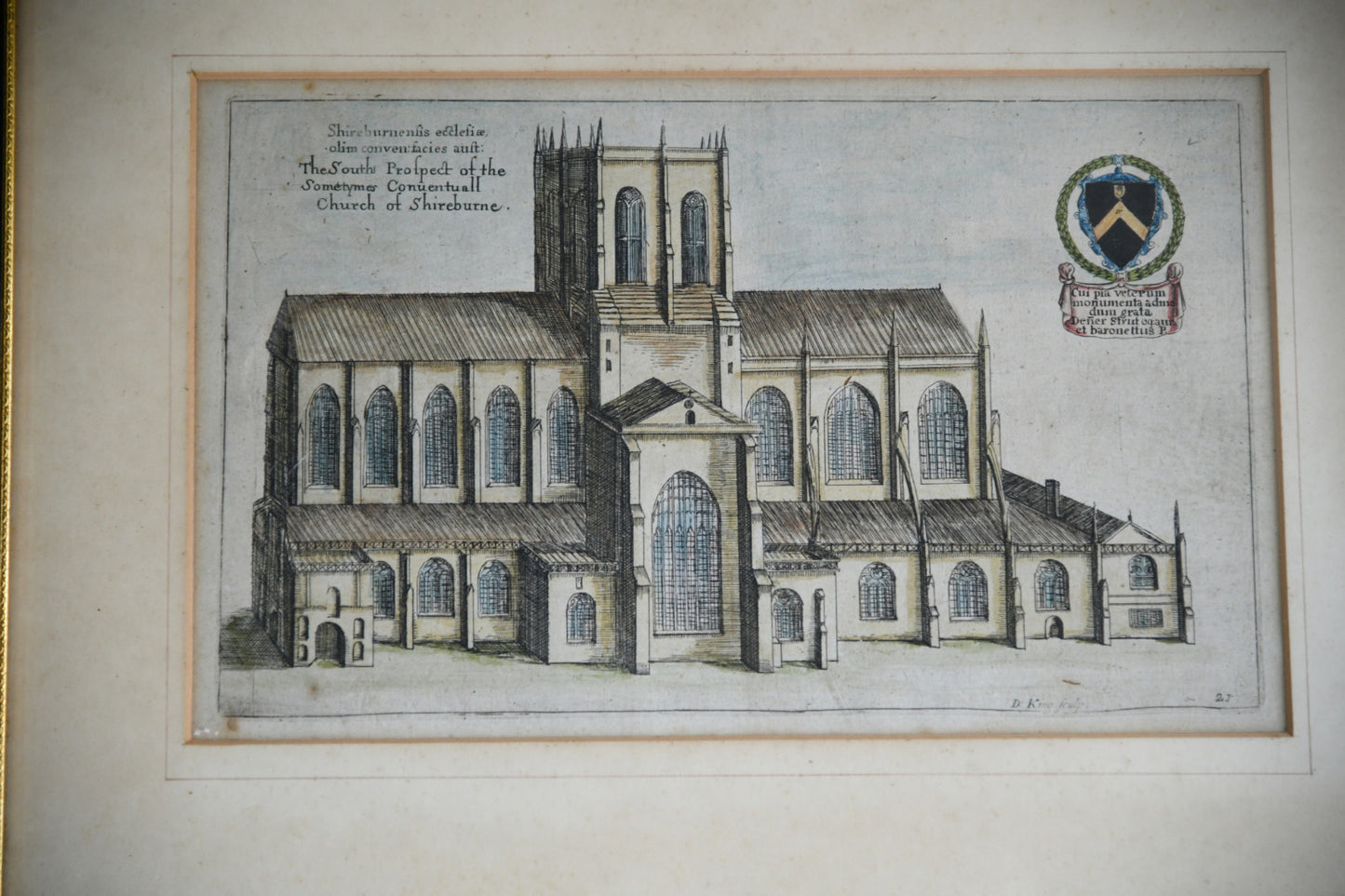 Shireburne Church Engraving