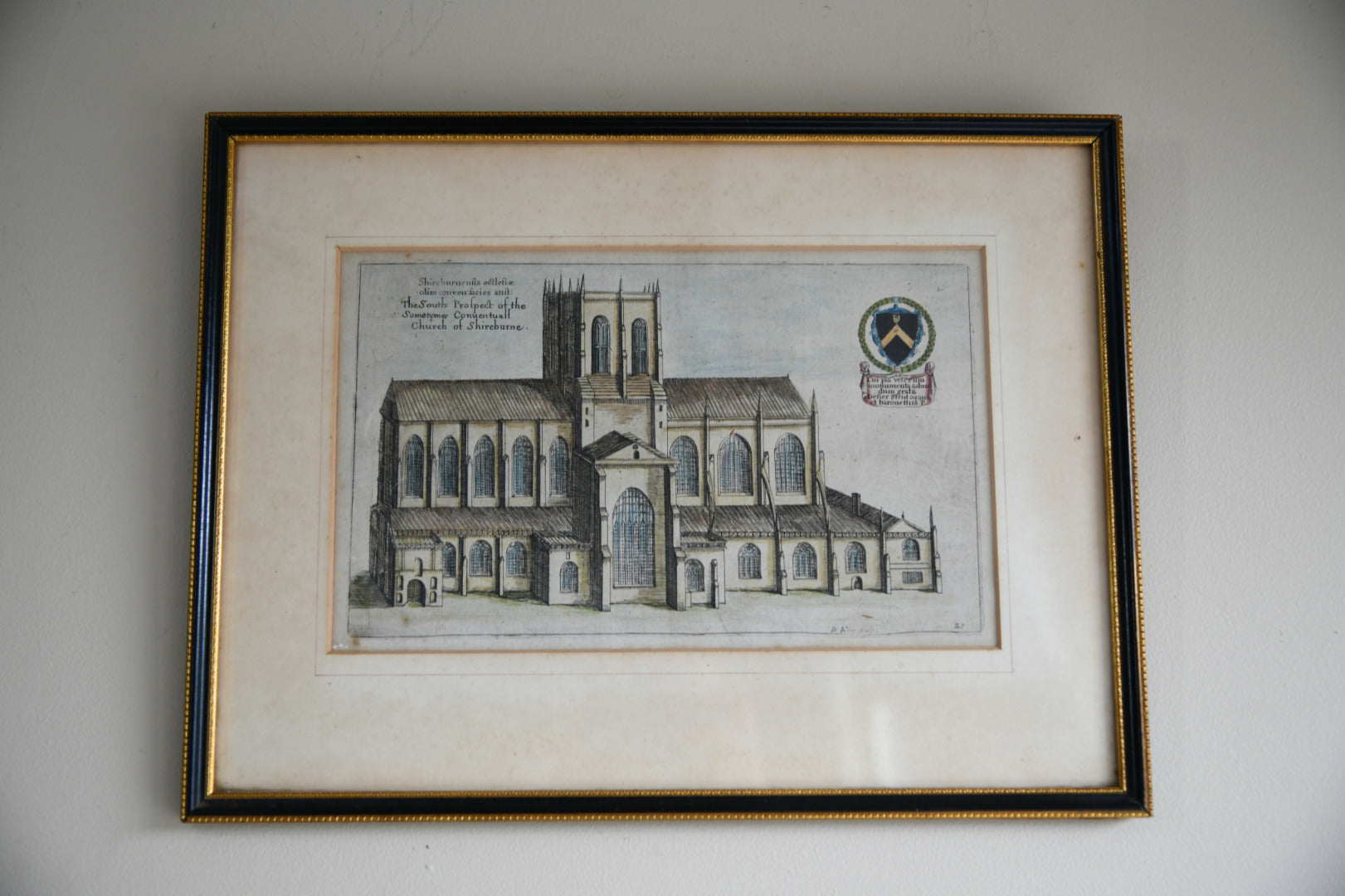 Shireburne Church Engraving