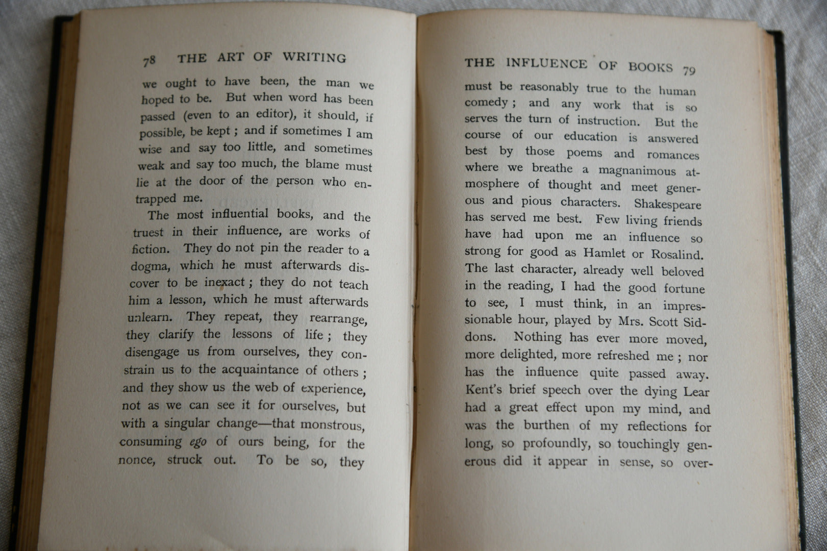 Essays in the Art of Writing - Robert Louis Stevenson