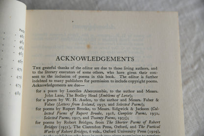 The Sacred Fire - An Anthology of English Poems