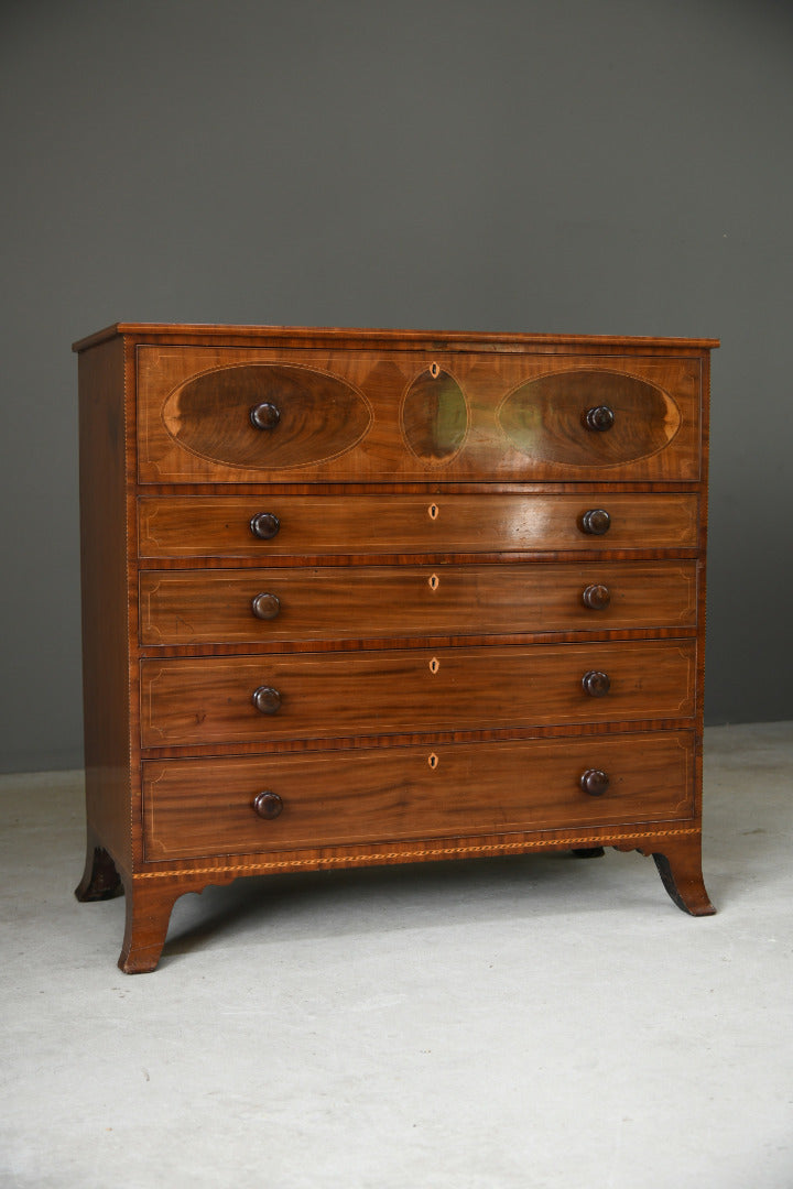 Antique Mahogany Secretaire