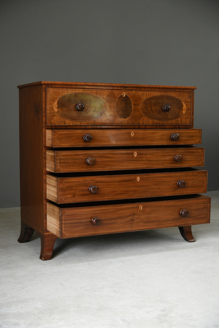 Antique Mahogany Secretaire