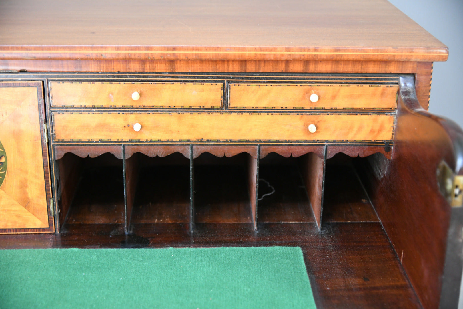 Antique Mahogany Secretaire