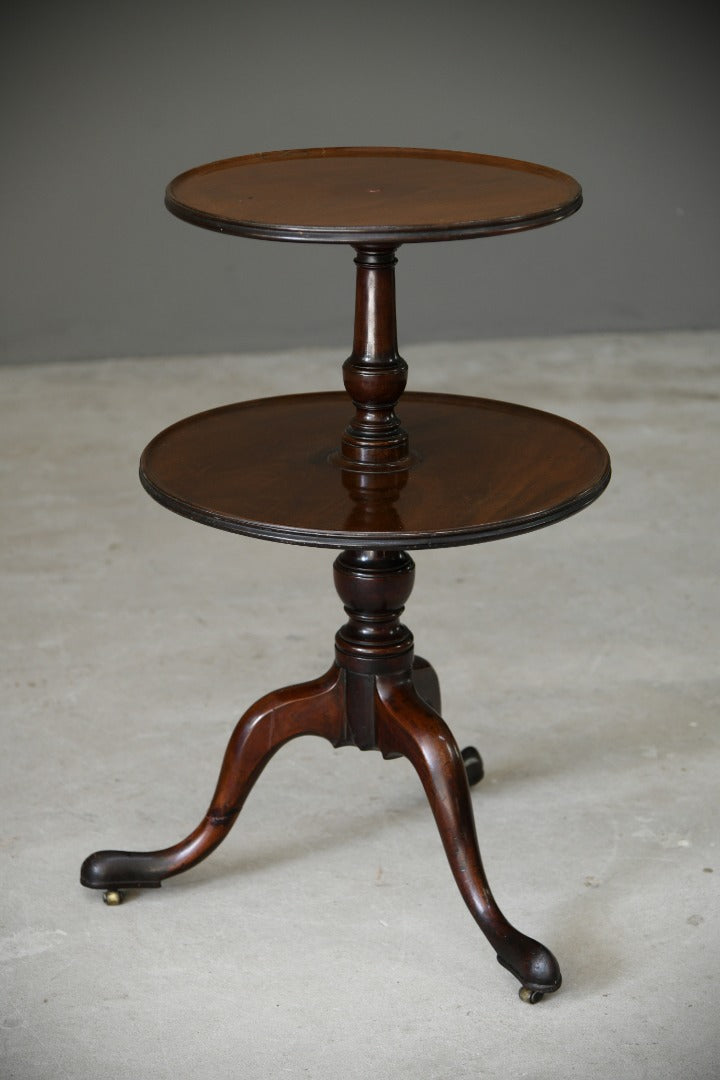 Mahogany Two Tier Dumb Waiter