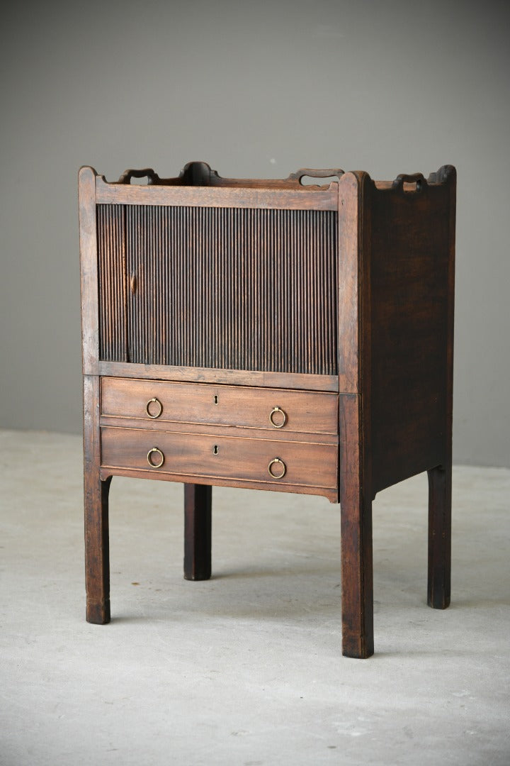 Antique Tambour Commode