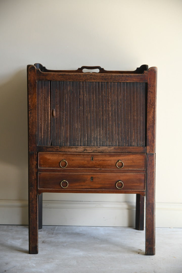 Antique Tambour Commode