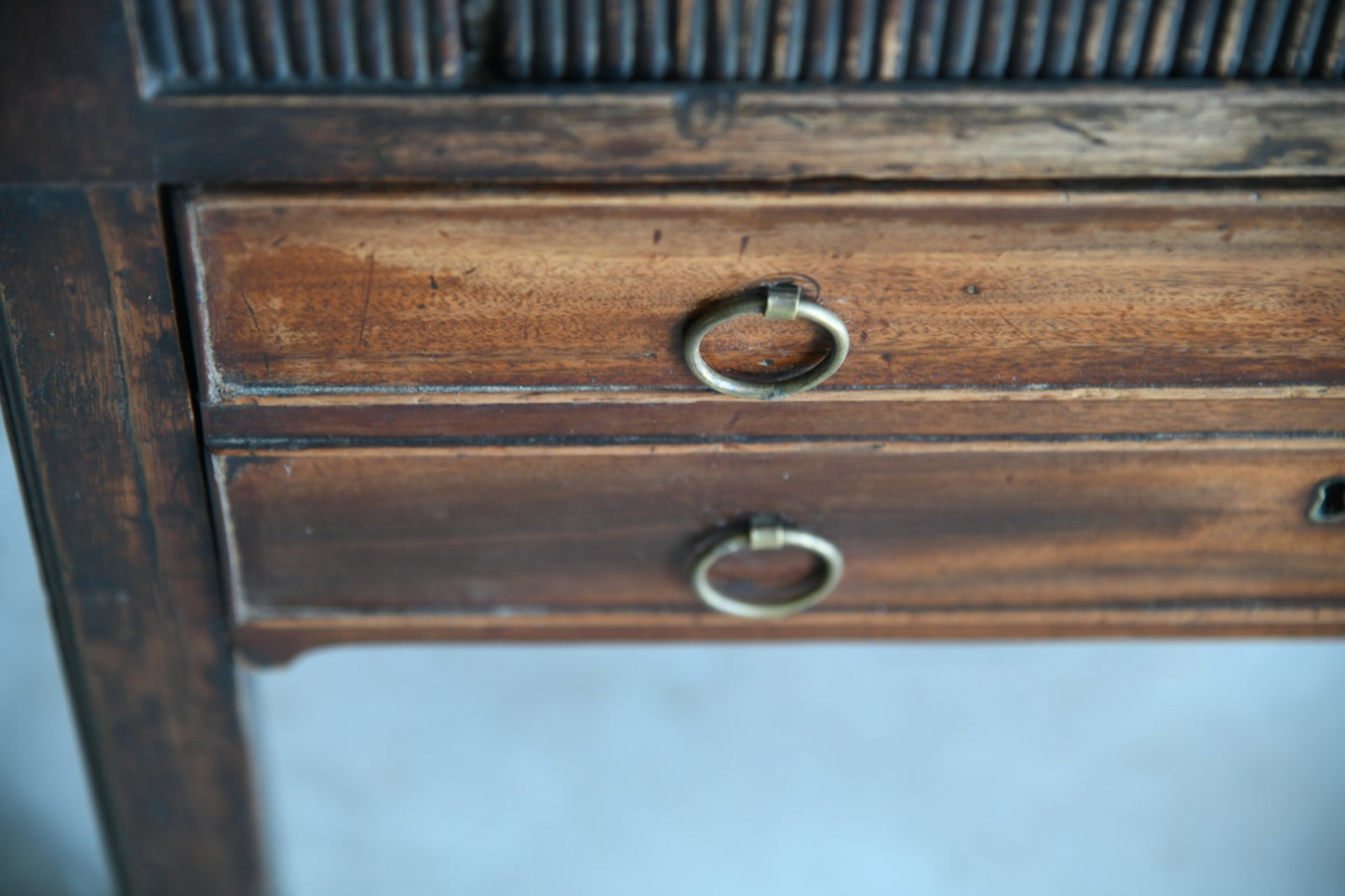 Antique Tambour Commode