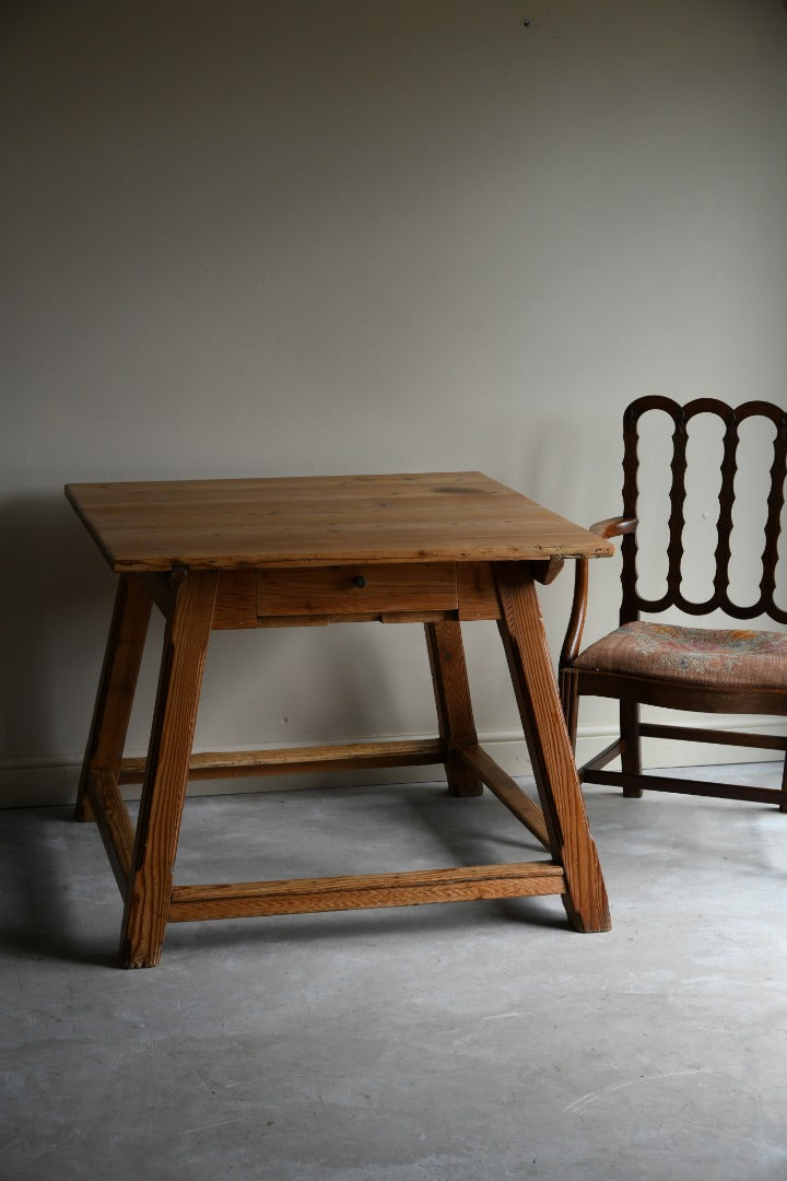 Pine Arts & Crafts Dining Table