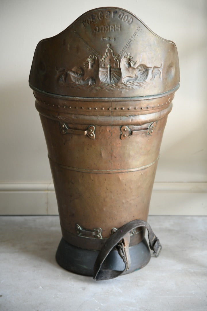 Antique Copper Grape Hod