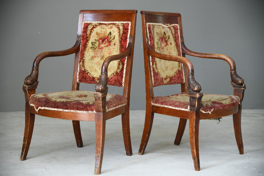 Pair Antique French Chairs