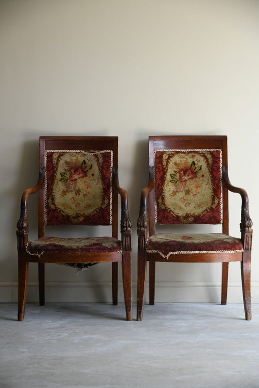 Pair Antique French Chairs
