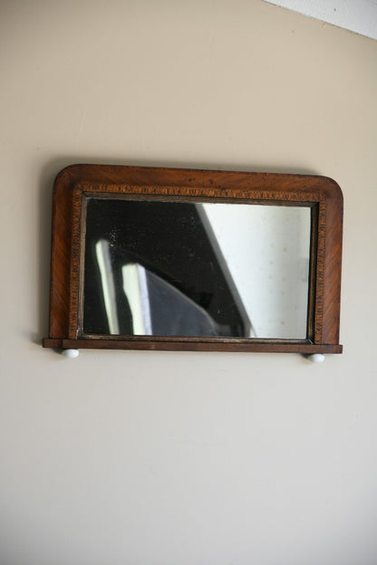 Antique Overmantle Mirror