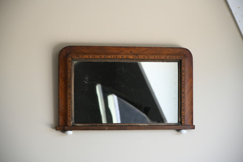 Antique Overmantle Mirror
