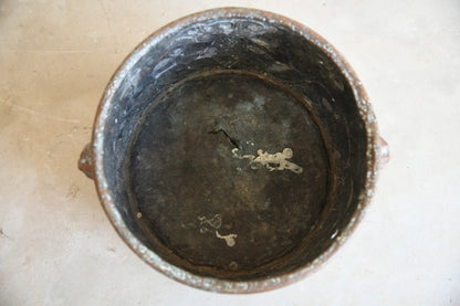 Georgian Brass Cauldron Coal Bin