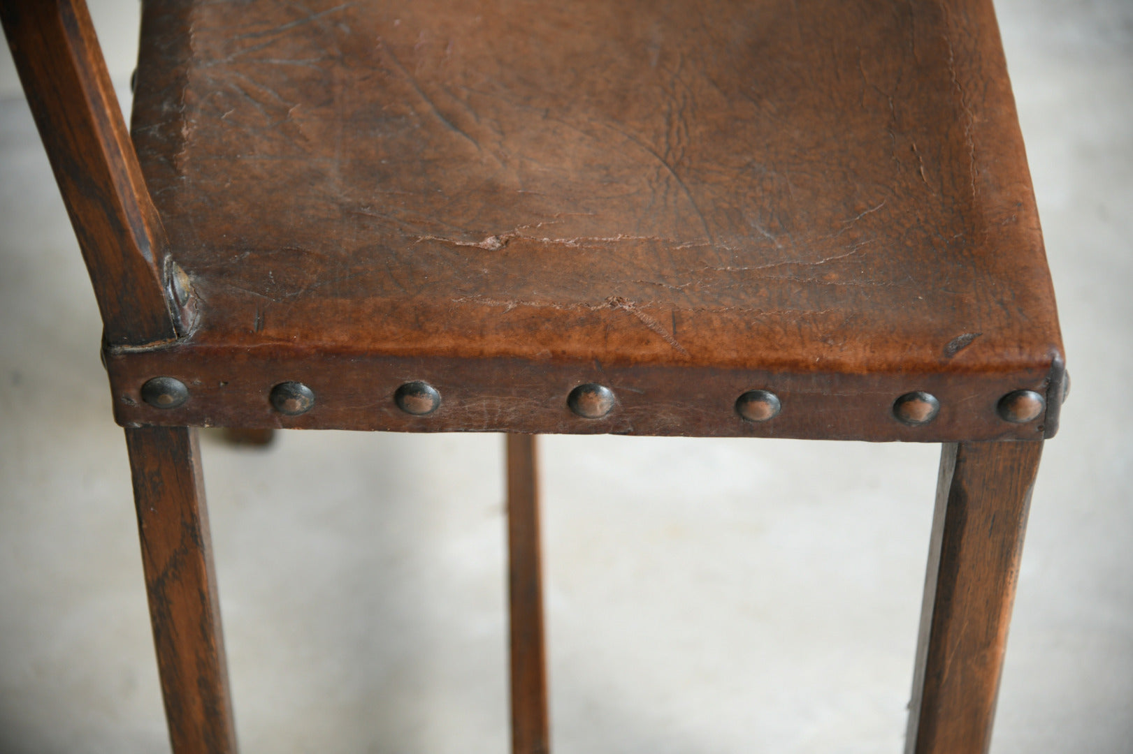 Pair Carolean Style Dining Chairs