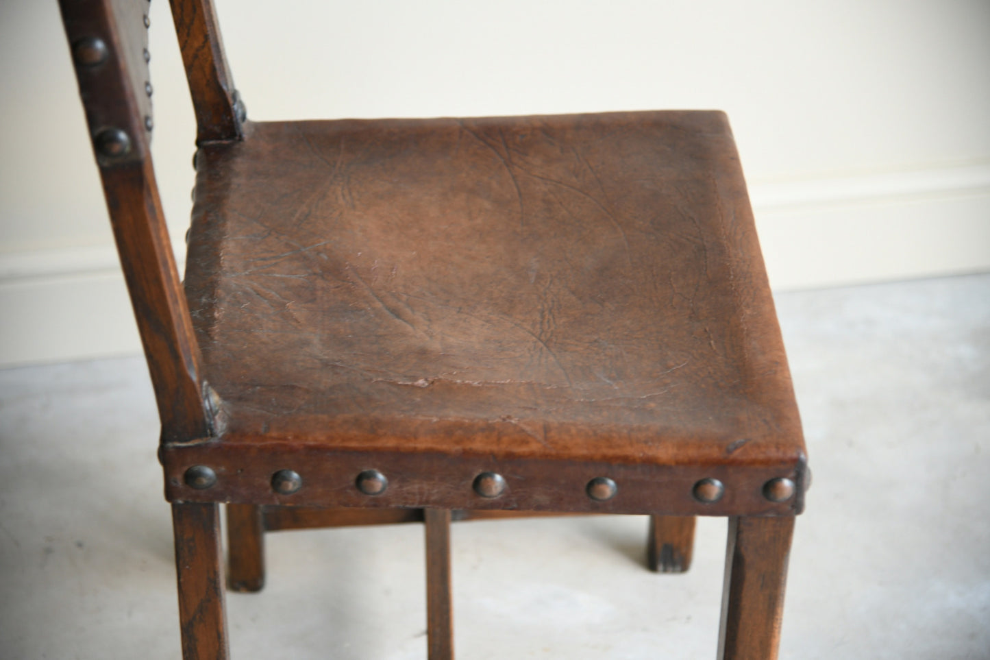 Pair Carolean Style Dining Chairs