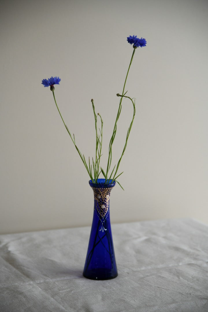 Blue Glass Vase