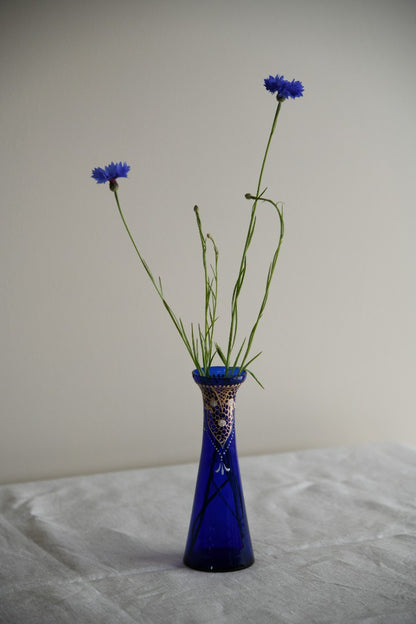 Blue Glass Vase