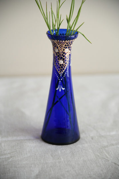 Blue Glass Vase