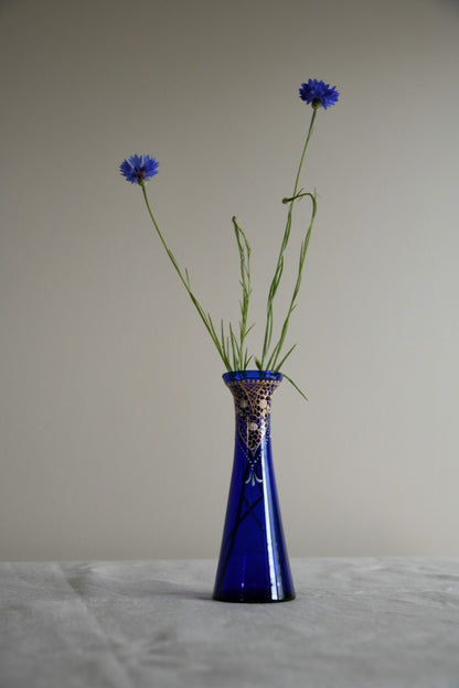 Blue Glass Vase