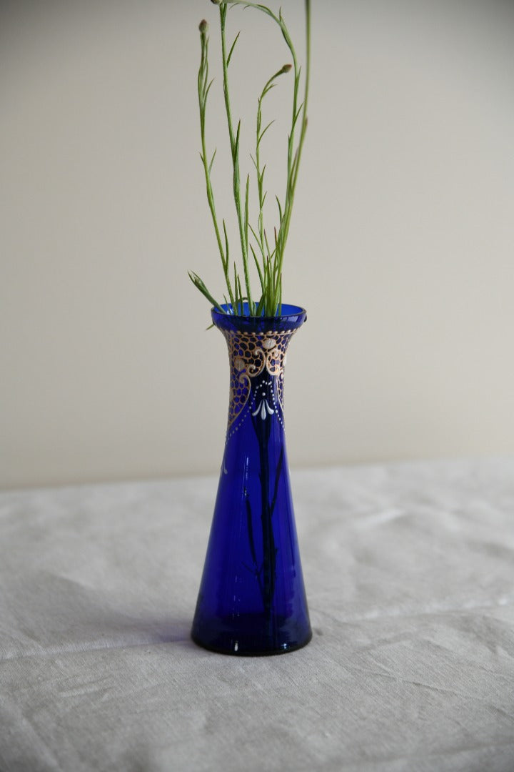 Blue Glass Vase