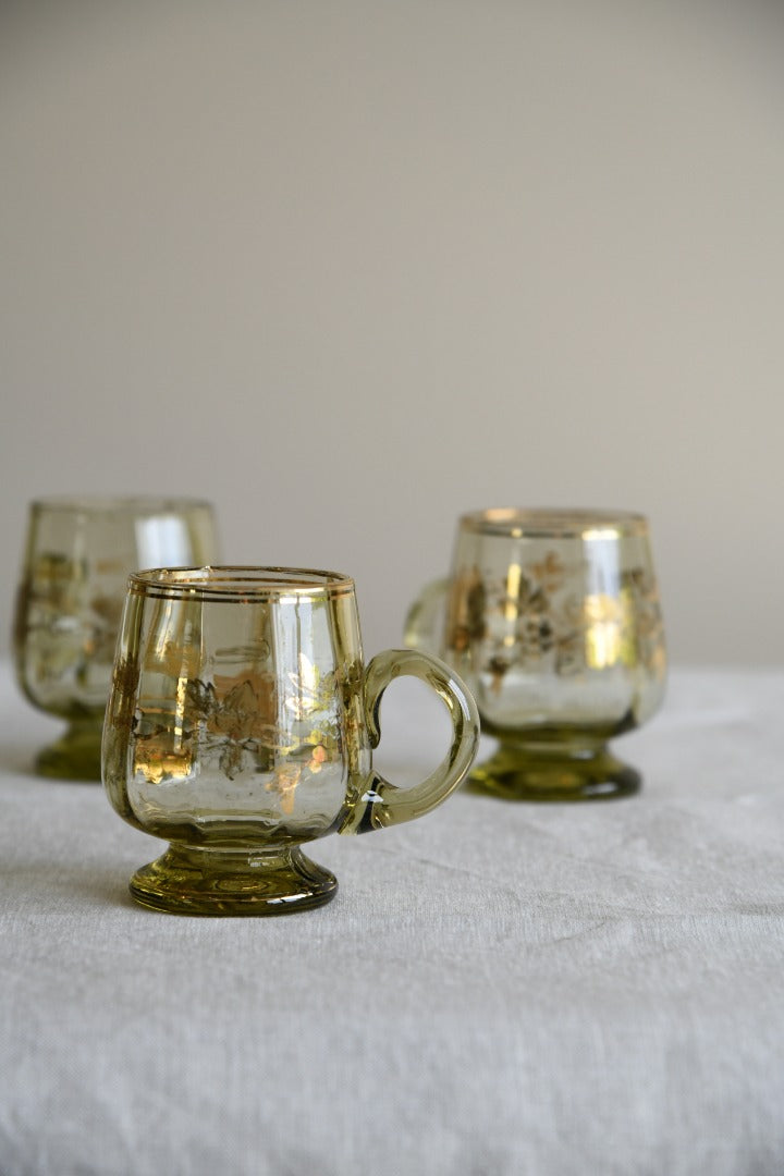 4 Glass Punch Cups