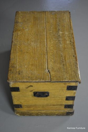 Scumbled Antique Box - Kernow Furniture