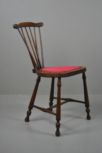 Vintage Stick Back Bedroom Chair - Kernow Furniture