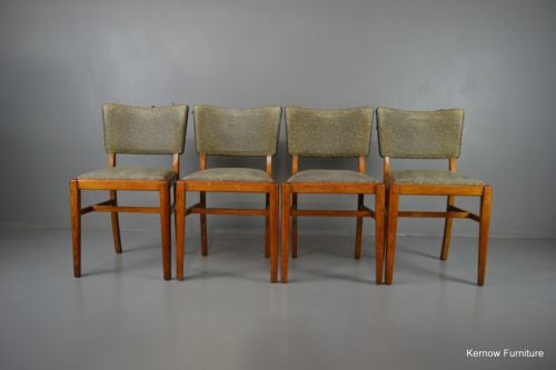 Set 4 Retro Beautility Dining Kitchen Chairs - Kernow Furniture