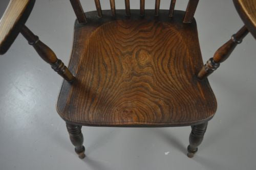 Elm Windsor Open Arm Chair - Kernow Furniture