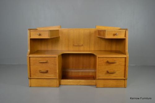 E Gomme Brandon Retro Vintage Oak Dressing Table - Kernow Furniture