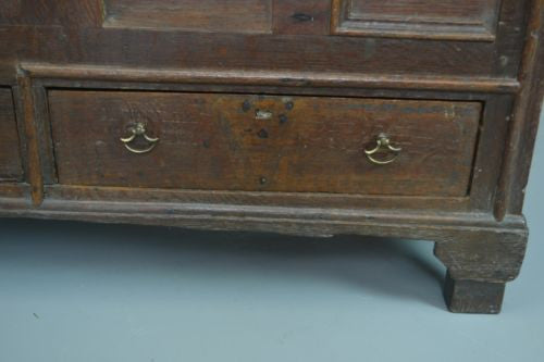 Antique Solid Oak Mule Chest - Kernow Furniture