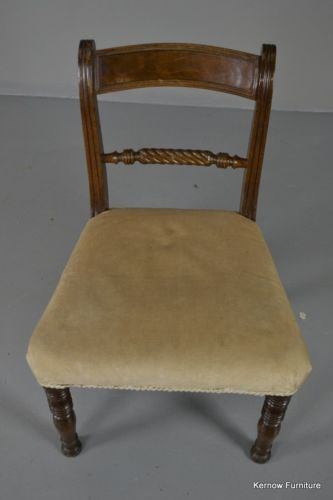 Victorian Single Rope Twist Chair - Kernow Furniture