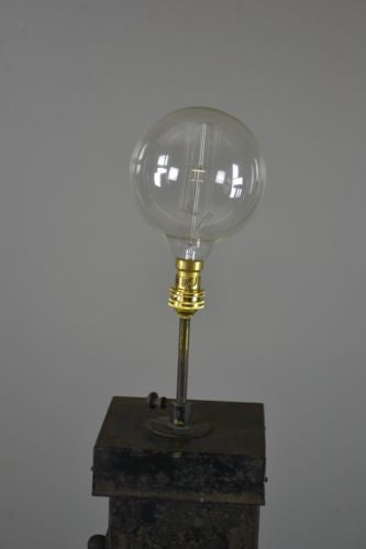 Unusual Antique Converted Camera Lamp - Kernow Furniture