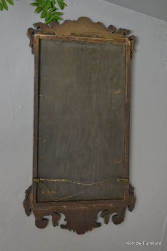 18th Century Style Mahogany Wall Mirror - Kernow Furniture