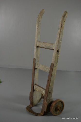 Antique Rustic Country Pine Sack Trucks - Kernow Furniture