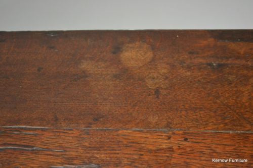 Antique Oak Panelled Mule Chest Coffer Blanket Box Storage Chest - Kernow Furniture