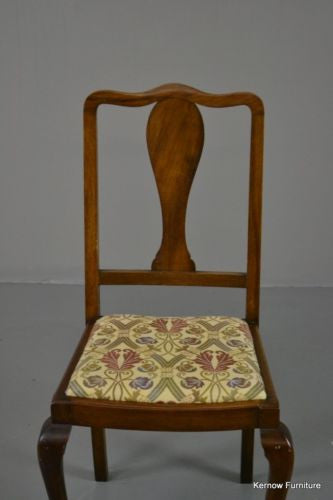 Single Antique Edwardian Occasional Chair - Kernow Furniture