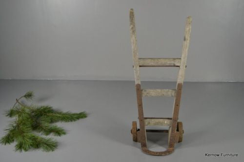 Antique Rustic Country Pine Sack Trucks - Kernow Furniture