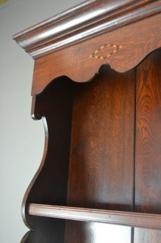 Antique Georgian Style Oak Kitchen Dresser - Kernow Furniture
