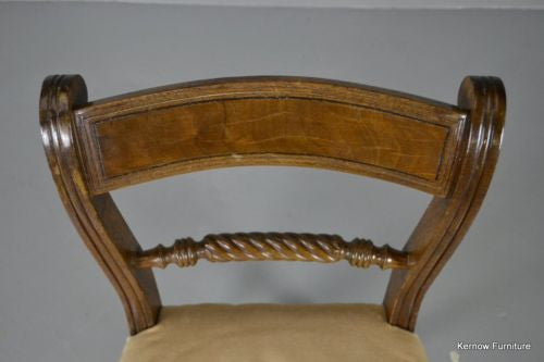 Victorian Single Rope Twist Chair - Kernow Furniture