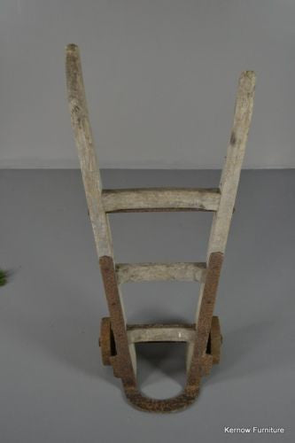 Antique Rustic Country Pine Sack Trucks - Kernow Furniture