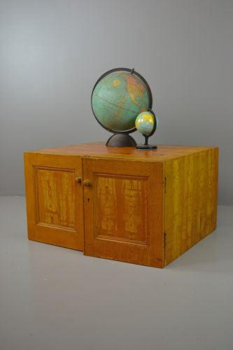 Vintage Collectors Specimen Workshop Set Drawers Scumble Glaze - Kernow Furniture