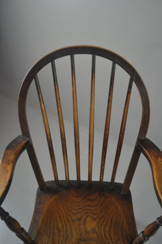 Elm Windsor Open Arm Chair - Kernow Furniture