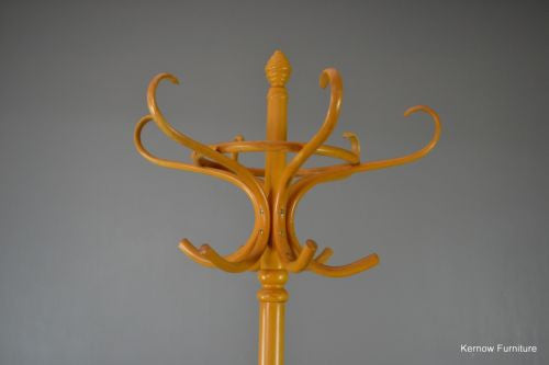 Traditional Style Vintage Beech Wooden Bentwood Hat Stand - Kernow Furniture