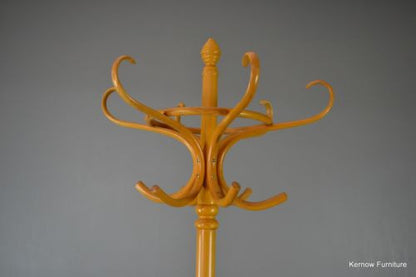 Traditional Style Vintage Beech Wooden Bentwood Hat Stand - Kernow Furniture