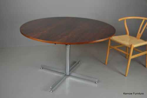 Retro Mid Century Rosewood Metamorphic Dining Coffee Table - Kernow Furniture