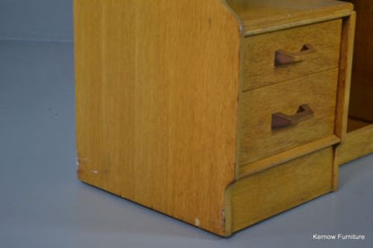 E Gomme Brandon Retro Vintage Oak Dressing Table - Kernow Furniture