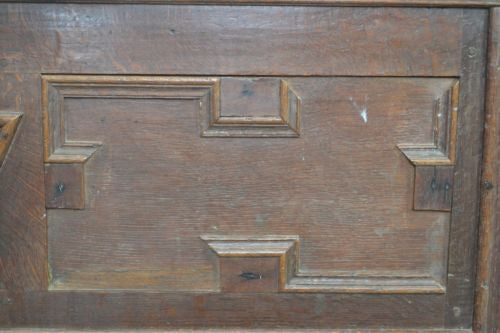 Antique Solid Oak Mule Chest - Kernow Furniture