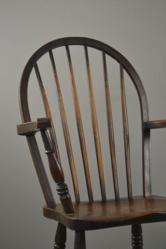 Elm Windsor Open Arm Chair - Kernow Furniture